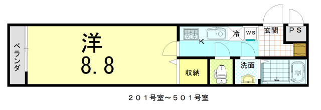 フラッティ堀川北山