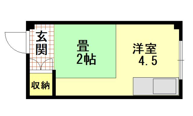 洛水コーポ　南棟