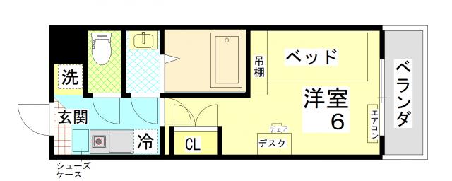 学生会館 エスリード カレッジゲート京都上賀茂