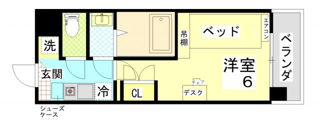 学生会館 エスリード カレッジゲート京都上賀茂