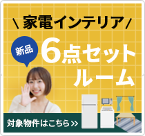 新品家電インテリア６点セットルーム